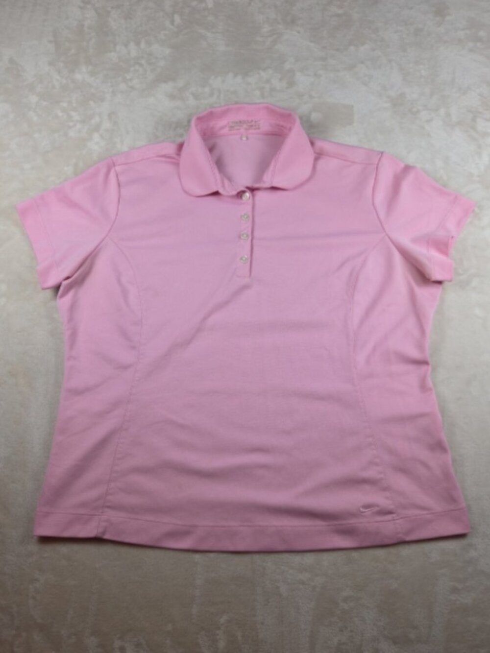 Nike Golf Dri‑Fit Pink Polo – Women’s XL